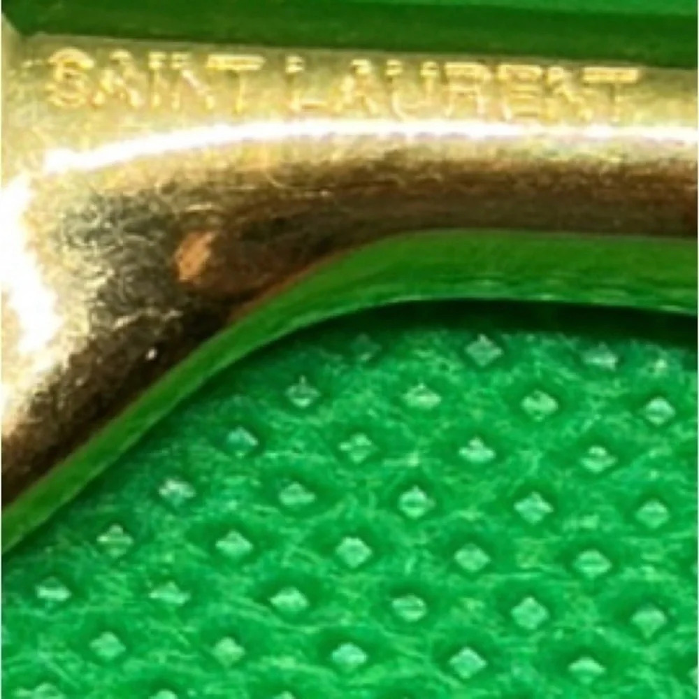 YSL SAINT LAURENT leather Key chain bag‎ 100% Authentic - Picture 6 of 12